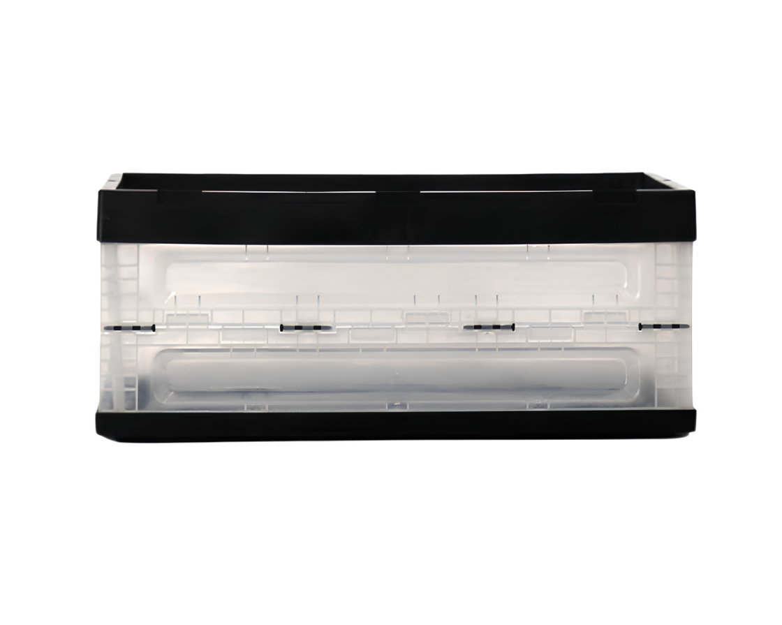 ADDITIONAL PLASTIC FOLDING CRATE (CLEAR)