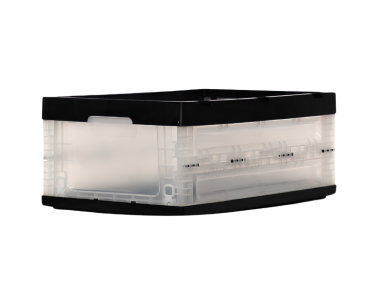 ADDITIONAL PLASTIC FOLDING CRATE (CLEAR)