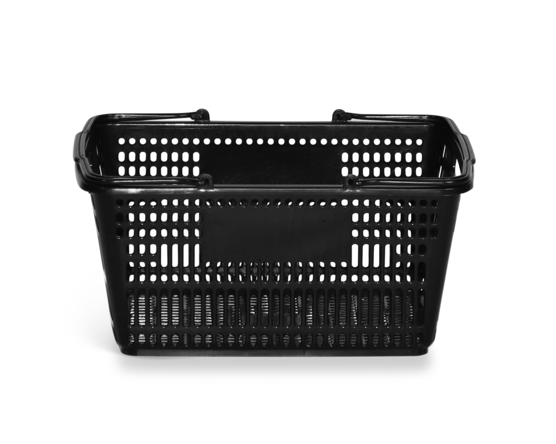 BIGA Shopping Basket (Black) 28L