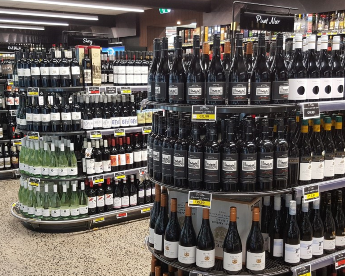 Liquor Shelving