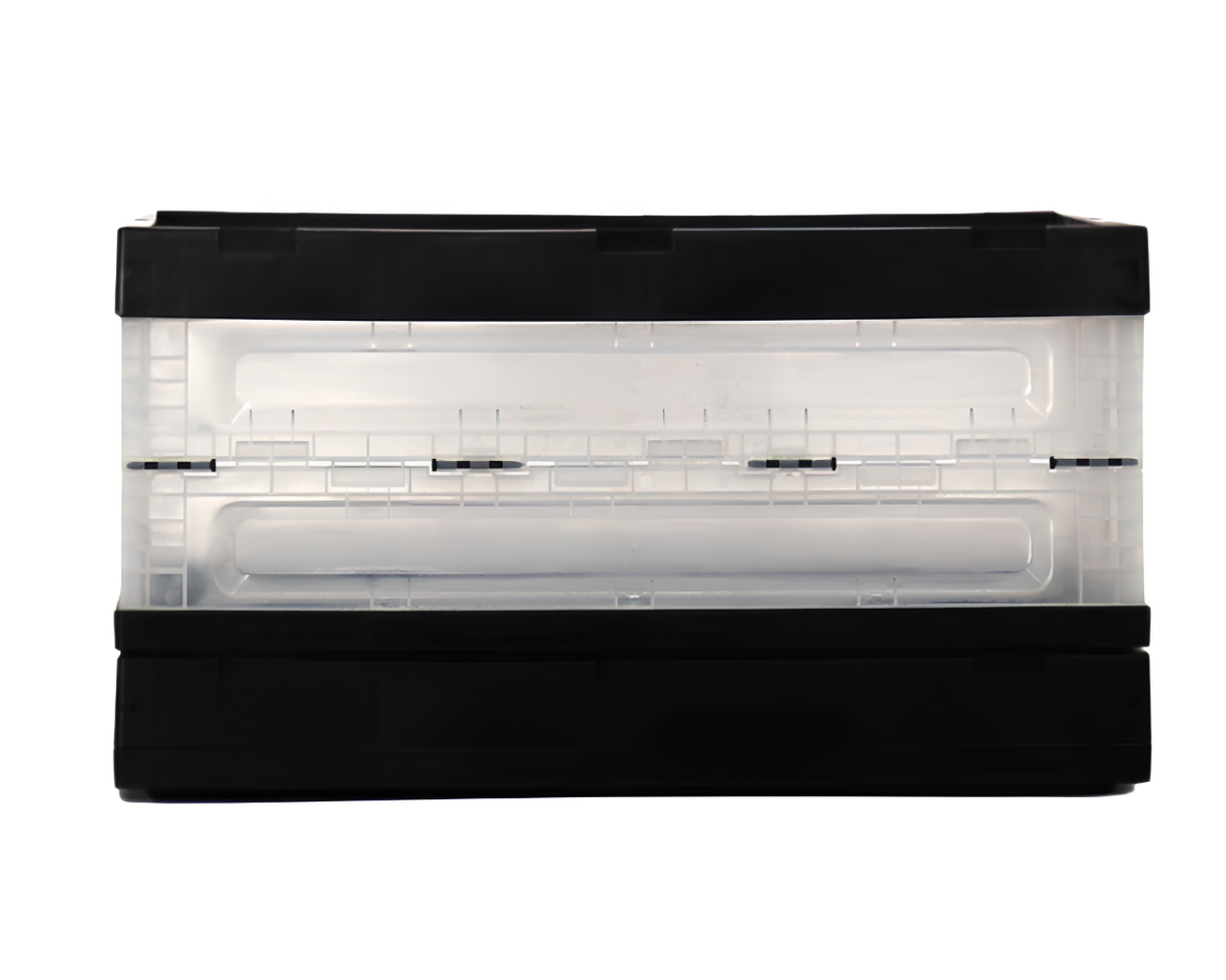 ADDITIONAL PLASTIC FOLDING CRATE (CLEAR)