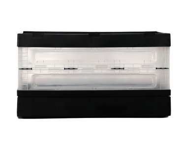 ADDITIONAL PLASTIC FOLDING CRATE (CLEAR)